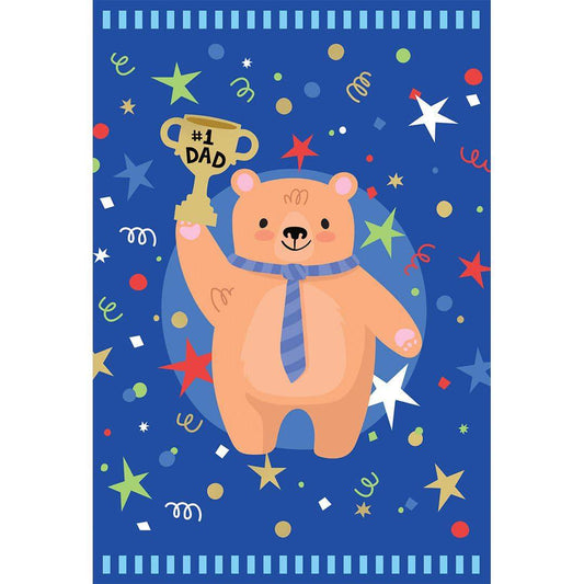 Pictura Papa Bear Father's Day card featuring a cute bear illustration and heartfelt message for dad.