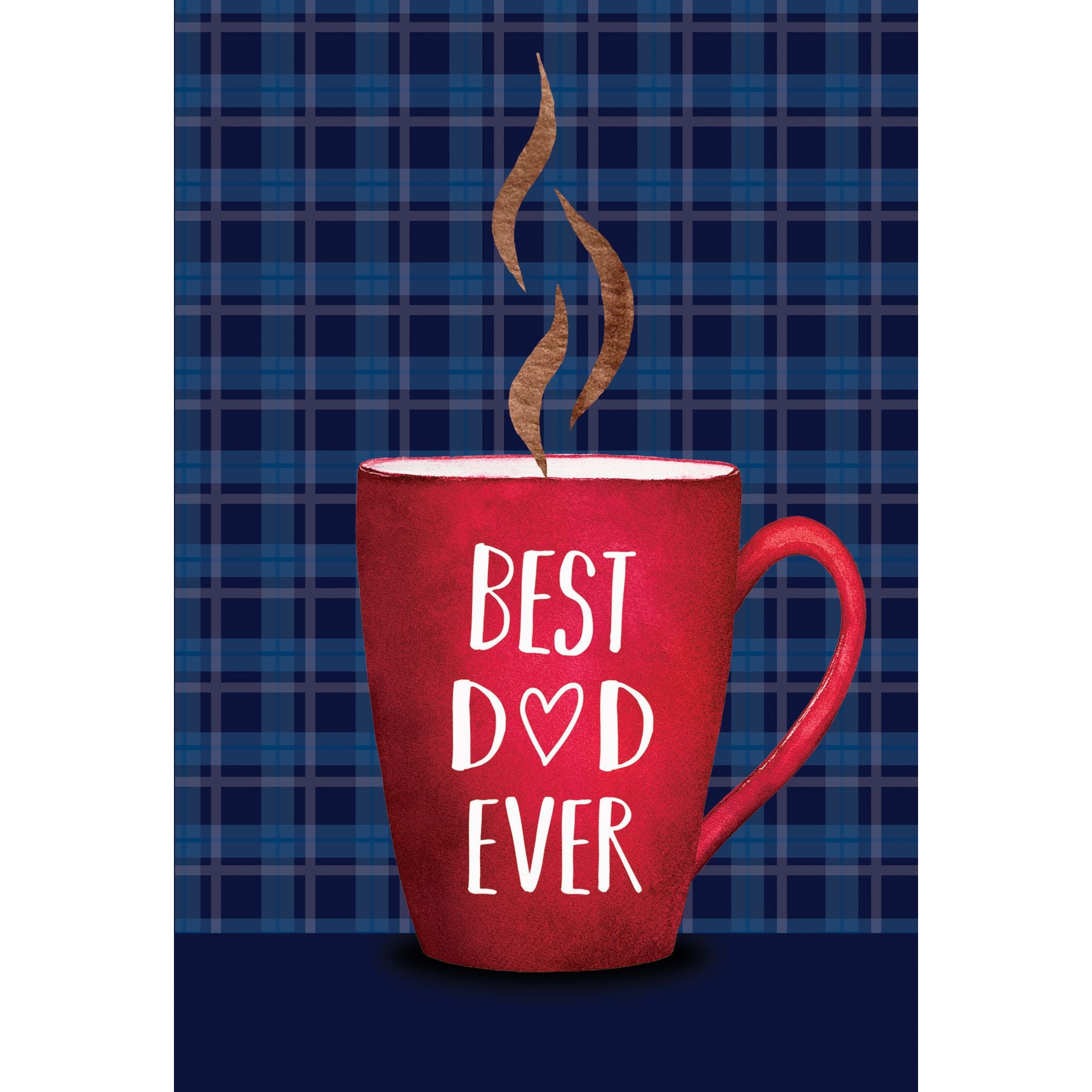Best Dad Mug Father's Day Card