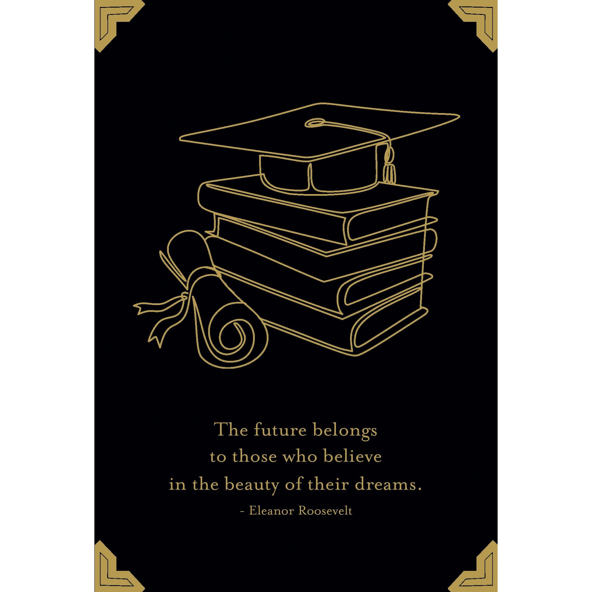 Graduation Line Art Graduation Card