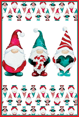 Three Gnomes Christmas Card