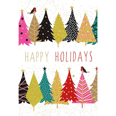Trees Christmas Card Sara Miller