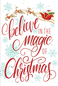Magic Of Christmas Christmas Card