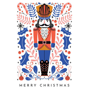 Nutcracker Christmas Card