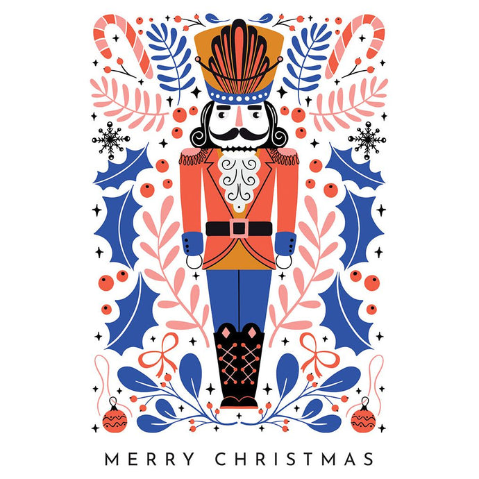 Nutcracker Christmas Card
