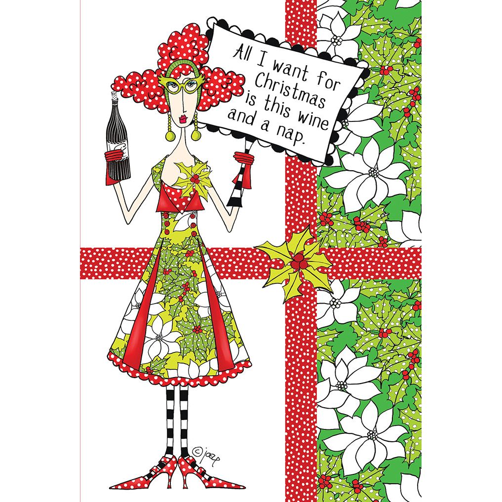 All I Want For Christmas Christmas Card Dolly Mamas