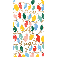 Christmas Lights Christmas Card Money Holder
