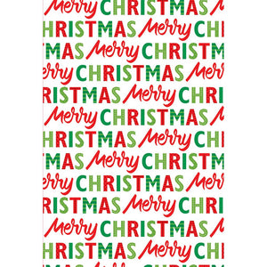 Merry Christmas Text Christmas Card Parents
