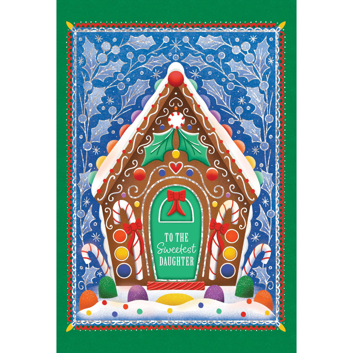 Gingerbread House Christmas Card Daughter