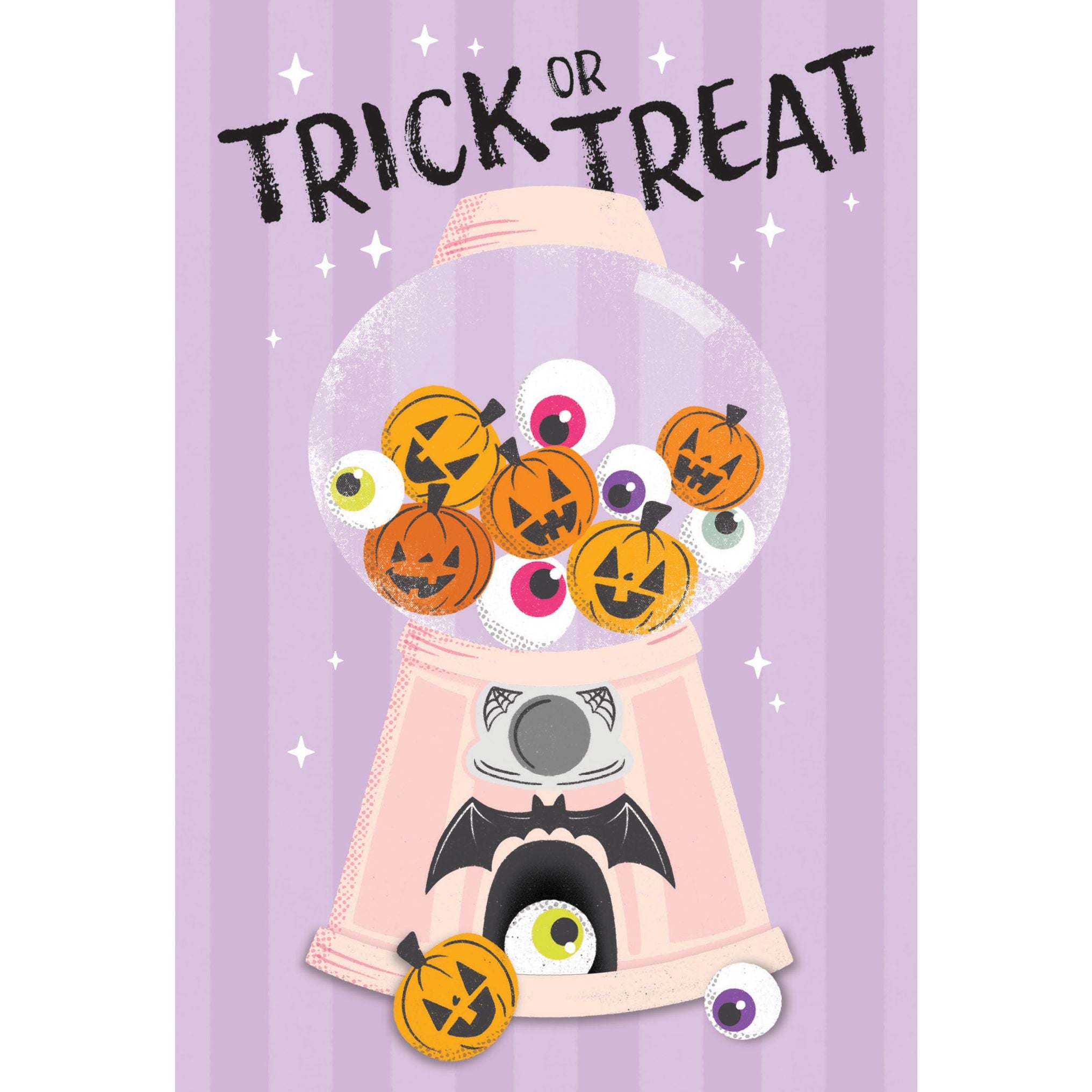Spooky Treat Machine Halloween Card