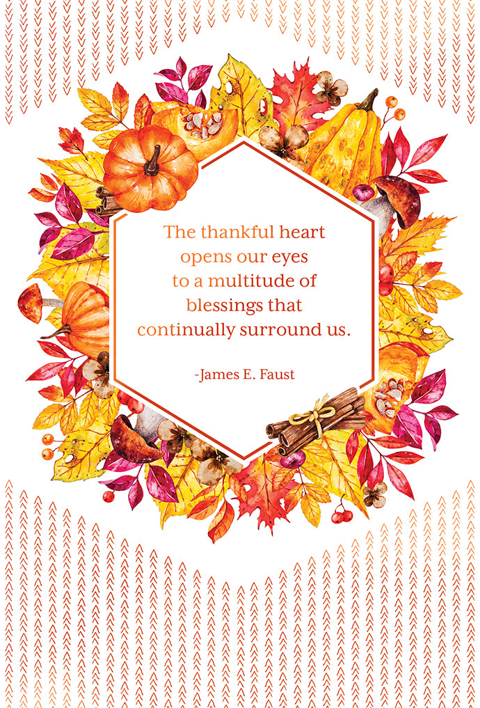 Thanksgiving Frame Thanksgiving Card