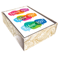 Boxed Thank You - Bubbles