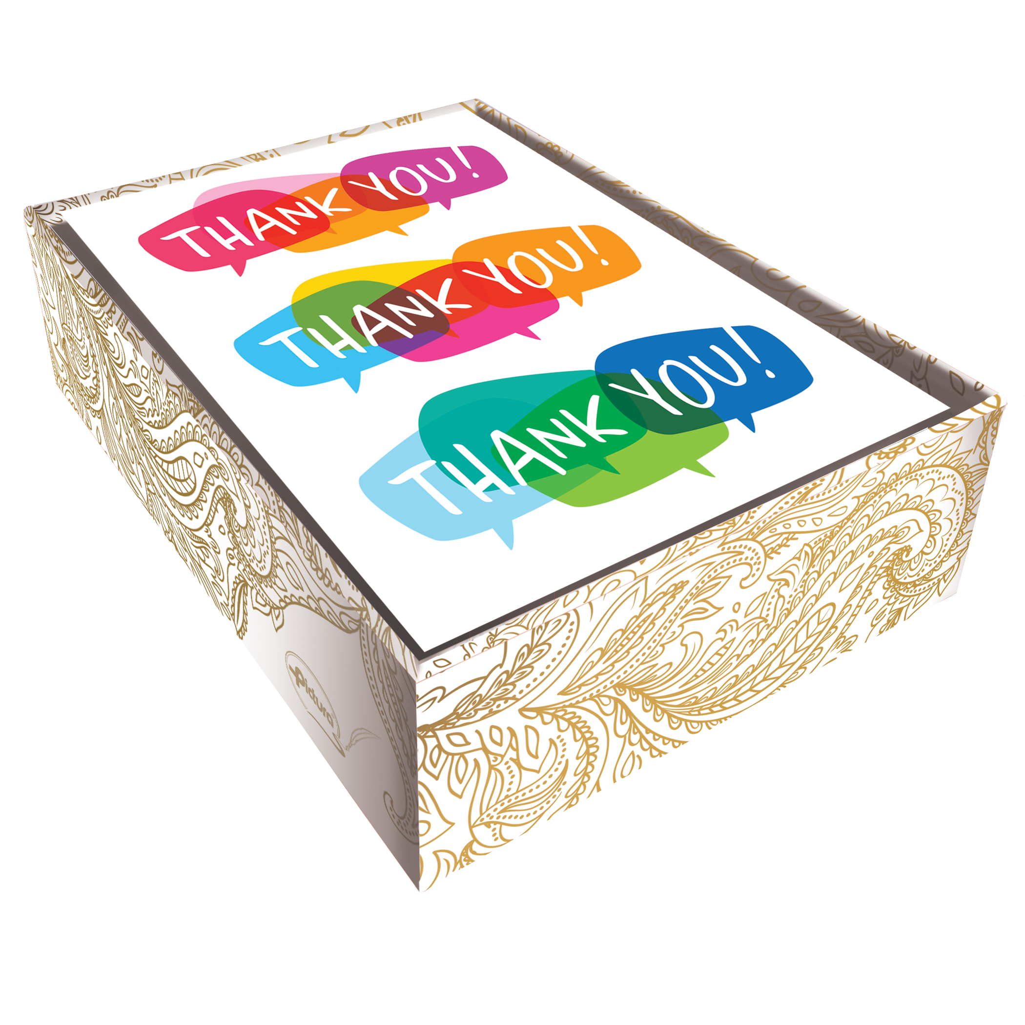 Boxed Thank You - Bubbles