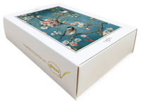 Painted Birds Blank Boxed Notes