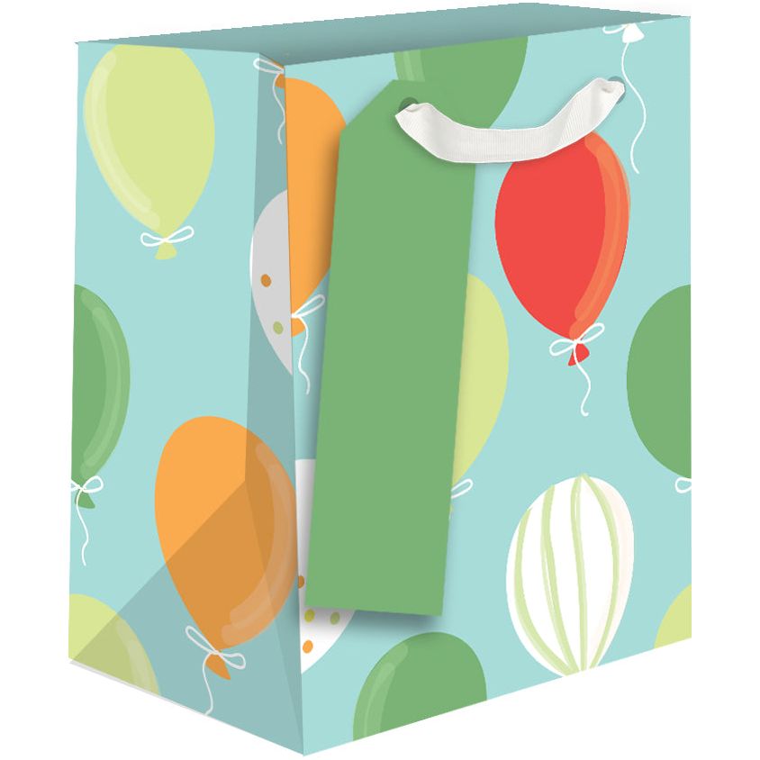 Colorful Balloons Small Gift Bag