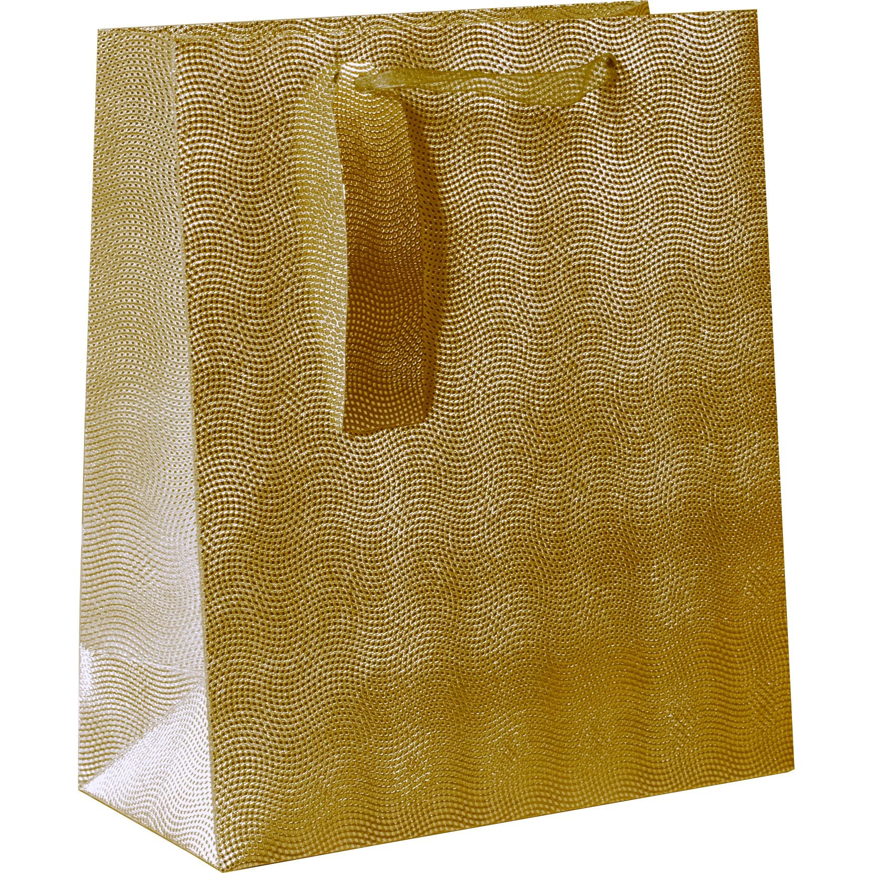 Medium AB PICTURA gift bag with gold glitter dots, decorative paper bag for gift wrapping or presents.