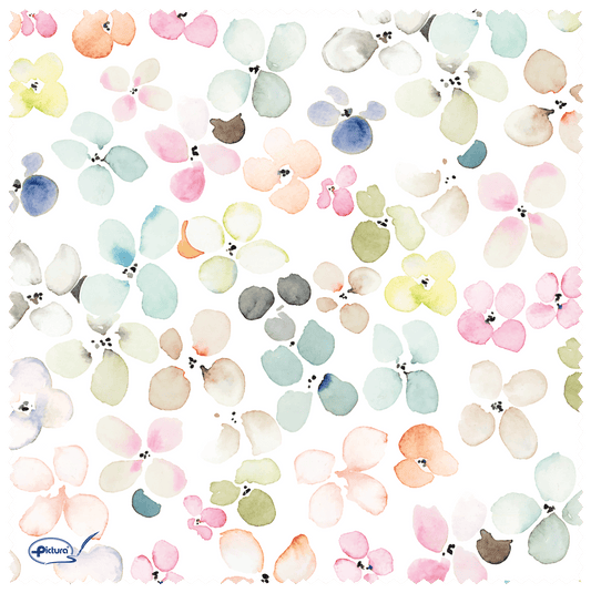 Pictura Petals Smart Cloth showing a sleek, colorful fabric cloth designed for smart cleaning and versatile use.