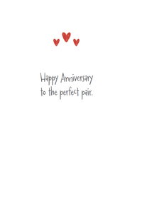 Pigeon Pizza Anniversary Card