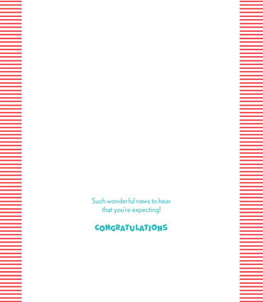 Hooray Test Baby Card Expecting