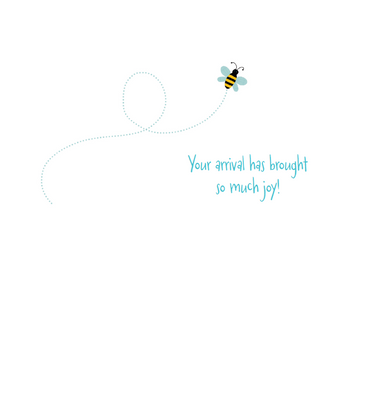 Hello Baby Boy Card