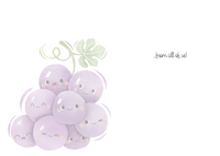 Bunch Of Grapes Thank You Card From All