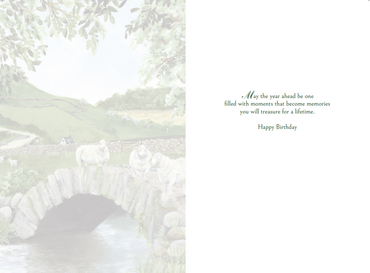 Sheep Birthday Card