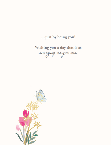 Cosmopolitan Birthday Card