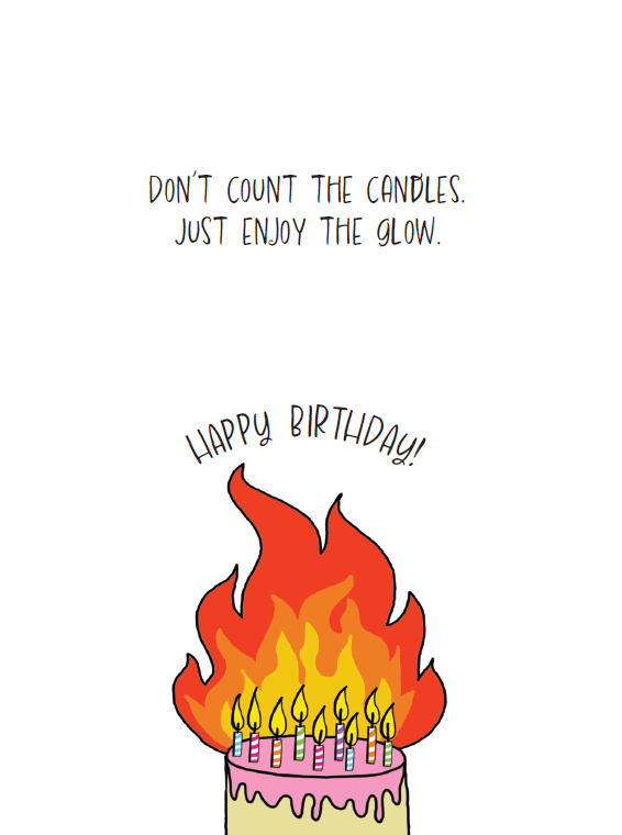 Dumpster Fire Funny Birthday Card