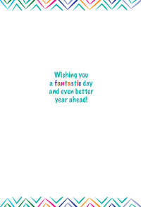 Colorful Fiesta-themed Happy Birthday card by Pictura featuring vibrant designs for celebrating birthdays.