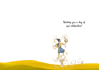 Pictura Legend Birthday Card for Him, everyday greeting card with celebratory design and bold text for special occasions