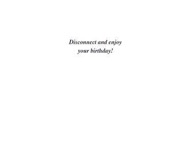 Pictura funny birthday card featuring a tunnel design with humorous illustrations, perfect for everyday greeting occasions.