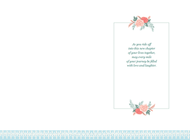 Pictura Happily Ever After wedding card featuring elegant design, suitable for celebrating wedding or anniversary occasions.