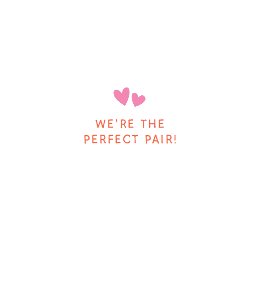 Pictura We Go Together Like anniversary card from the Everyday Cards collection with floral and heart designs on a white background.
