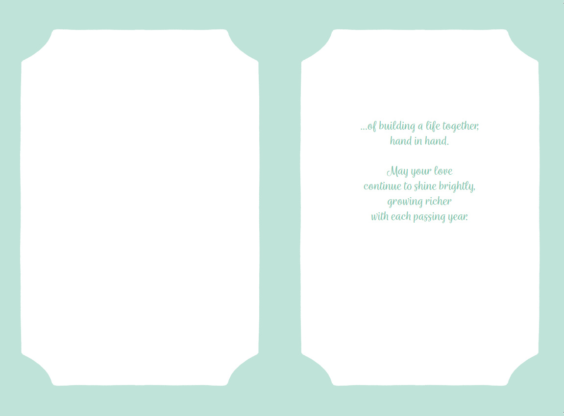 Pictura 25 Wonderful Years anniversary card featuring elegant design, suitable for celebrating 25 years of special occasions.