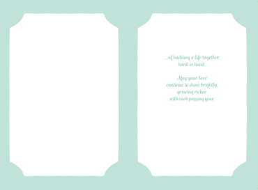 Pictura 25 Wonderful Years anniversary card featuring elegant design, suitable for celebrating 25 years of special occasions.