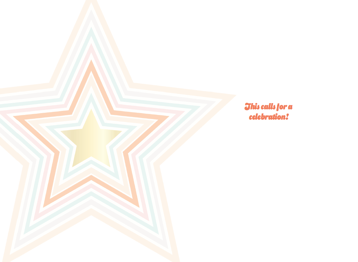 Shooting Star Congratulations Card with colorful confetti, featuring a celebratory design from Cardmore's everyday greeting card collection.