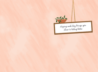 Get Well Florist card by Cardmore featuring colorful floral design, ideal for sending cheerful get well wishes.