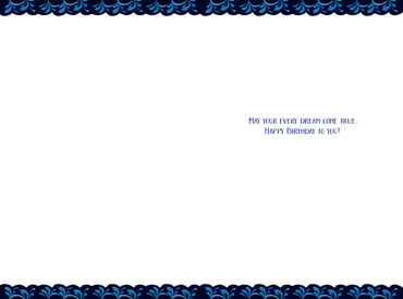 Delft Butterfly birthday card from Cardmore featuring colorful butterfly illustrations on everyday greeting card.