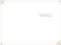 Filigree Tree Christmas Card