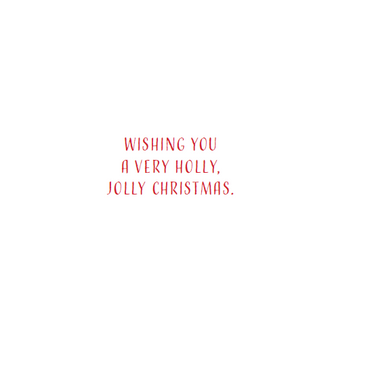 Top Hat Snowman Christmas Card