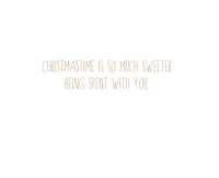 Tiny Gingerbread Christmas Card Wife Sara Miller