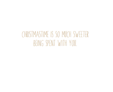 Tiny Gingerbread Christmas Card Wife Sara Miller