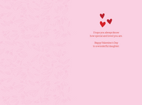 Love You Lots Valentine's Day Card Daughter
