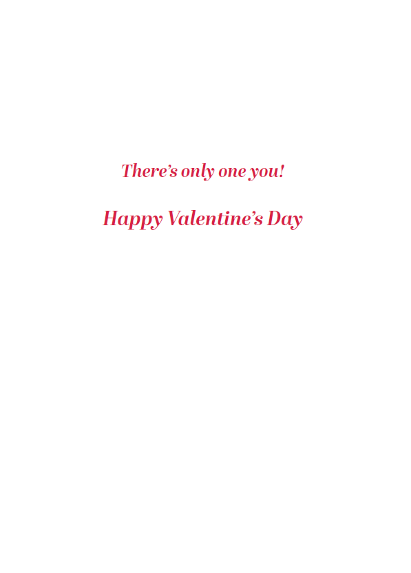 Snapdragon Field Valentine's Day Card