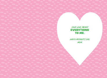 Pictura Gator Hug Mother’s Day card featuring colorful illustration of a smiling gator hugging a heart-shaped message.