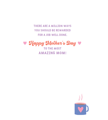 Pictura Mother's Day Mom Coupons booklet featuring colorful coupons for special favors and activities for moms.