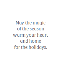 Pictura House On A Hill Christmas Card Money Holder featuring a festive seasonal scene with a cozy house on a hill.