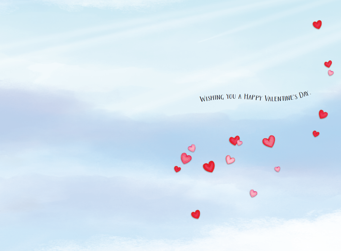 Love Is In The Air Valentine's Day Card