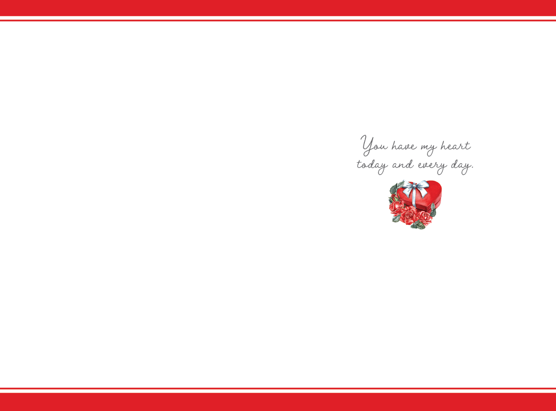 Heart Shaped Box Valentine's Day Card