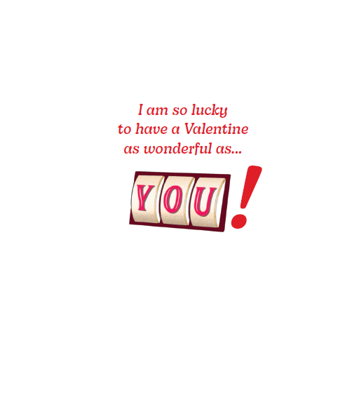 Jackpot Valentine's Day Card
