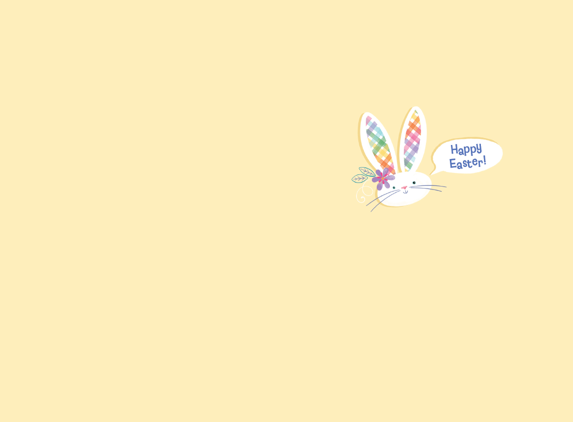 Pictura Somebunny Loves You Easter card for grandmother with cute bunny design and spring accents